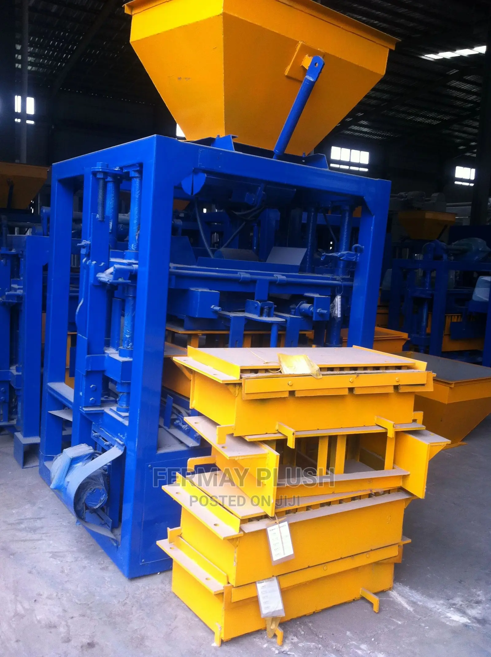 Newly Built Industrial Block Machine for Sale in Accra