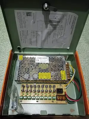 CCTV 8ch Power Supply Box