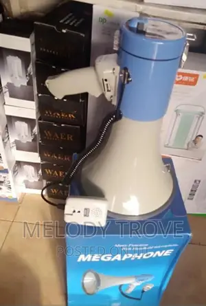 Megaphone With USB, Pendrive and Aux Port