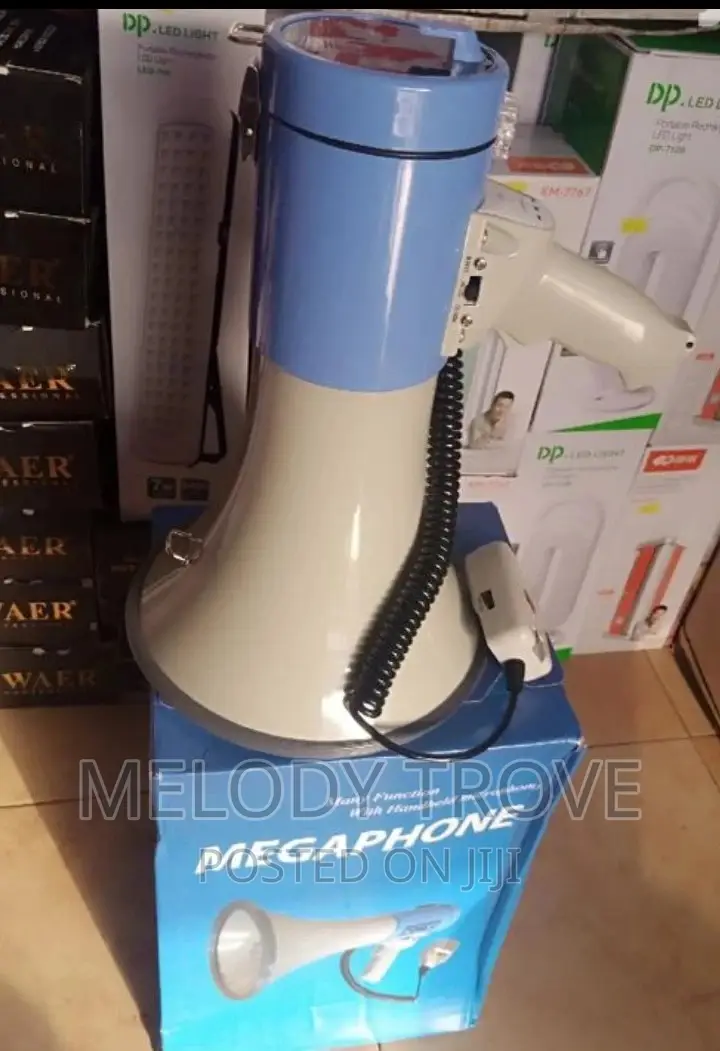 Megaphone With USB, Pendrive and Aux Port