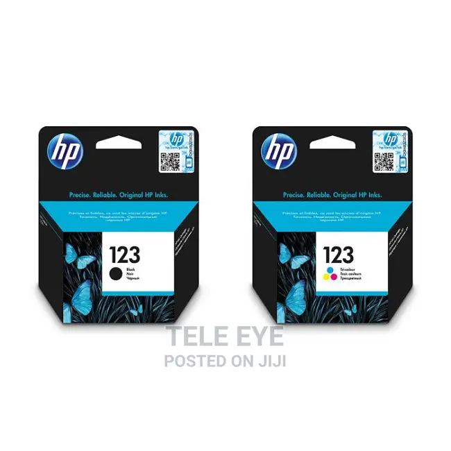 HP 123 Black and Color Ink