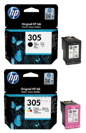 Original Hp Ink 305 Black and Colour