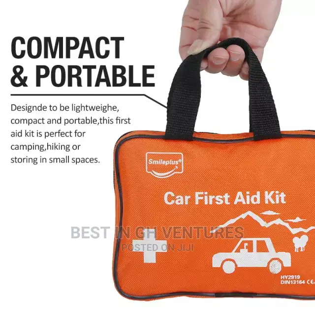 Well Stocked Car First Aid Kit
