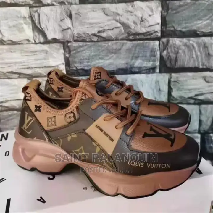Genuine Leather Louis Vuitton Sneakers