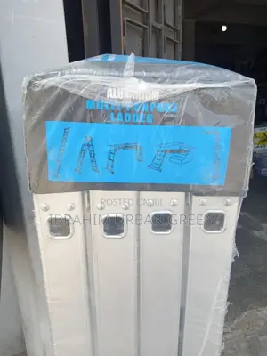 Foldable Aluminum Ladder 4x5