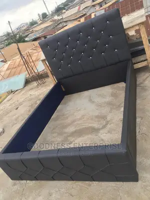 Photo - Brand New Black Double Bed Frame