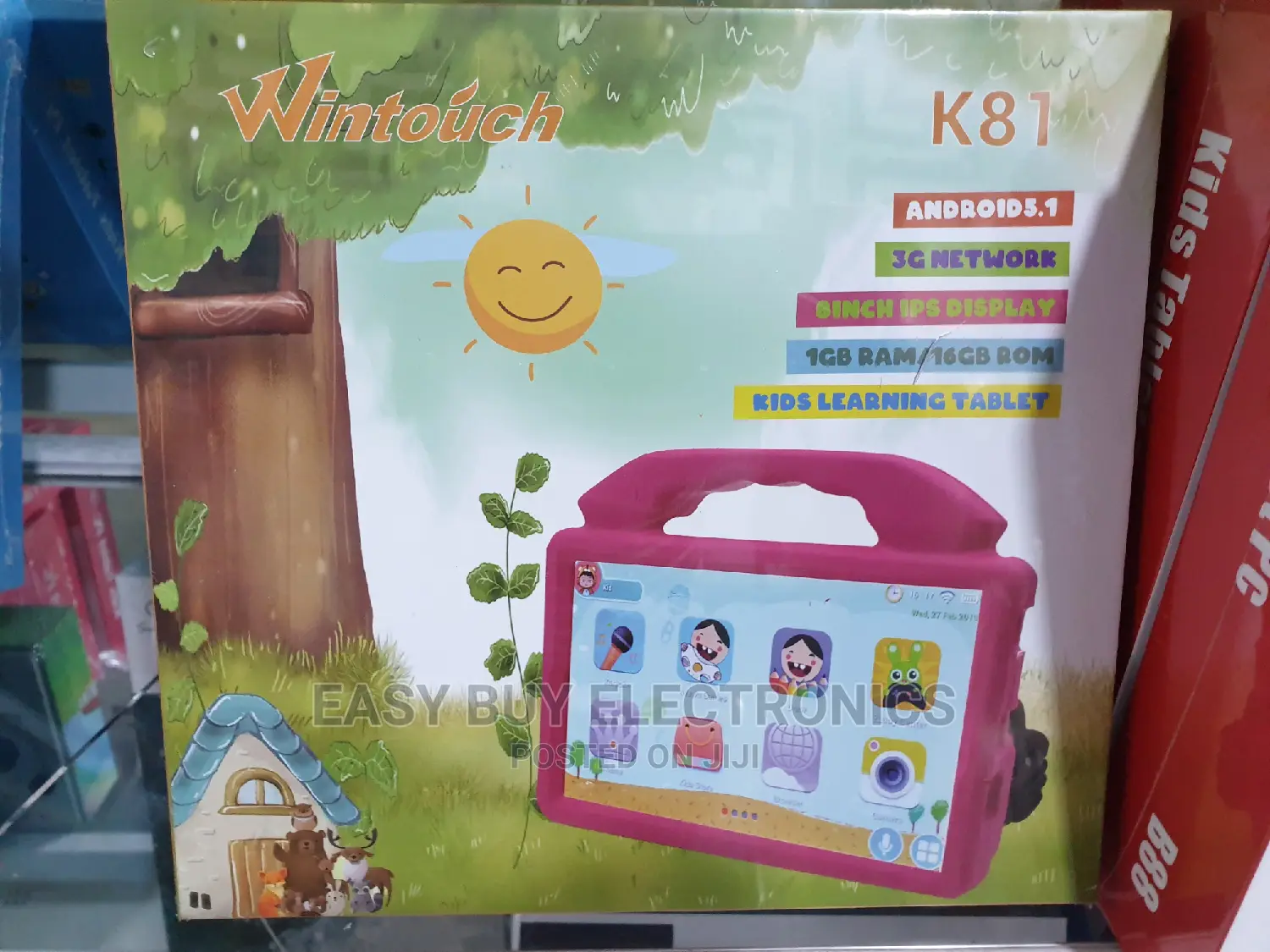 Tablet With Kids App 256gb 4ram