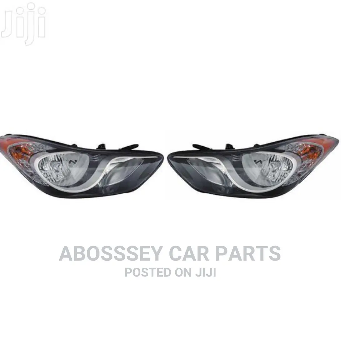 Hyundai Elantra 2013 Headlight Pair