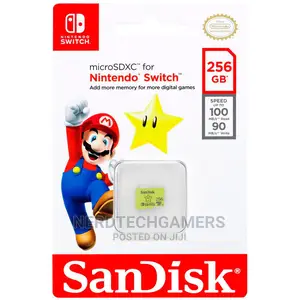 Sandisk Micro SDXC 256GB Nintendo