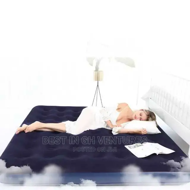 Floating King Size Air Mattress + Pump