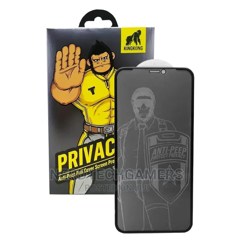 KINGKONG Privacy Screen Protector for iPhone (11 - XR)