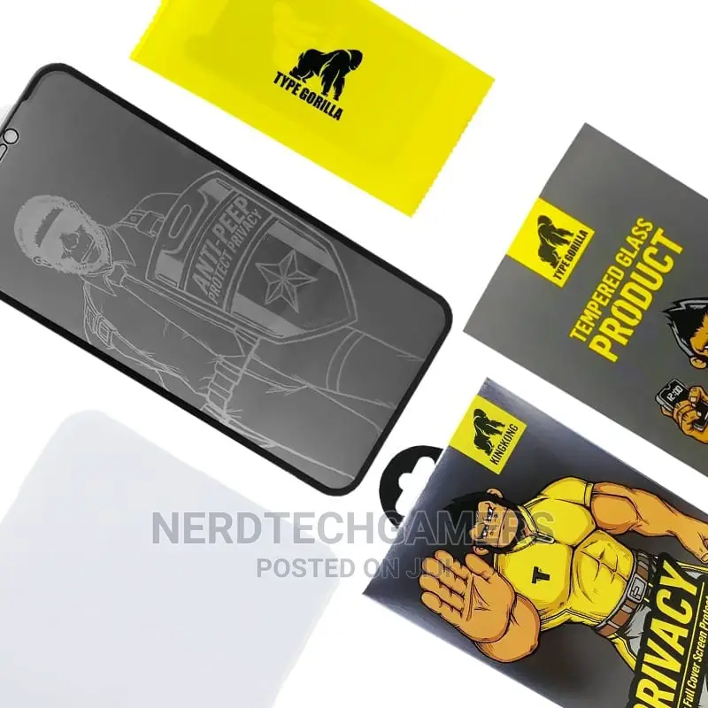KINGKONG Privacy Screen Protector for iPhone (11 - XR)