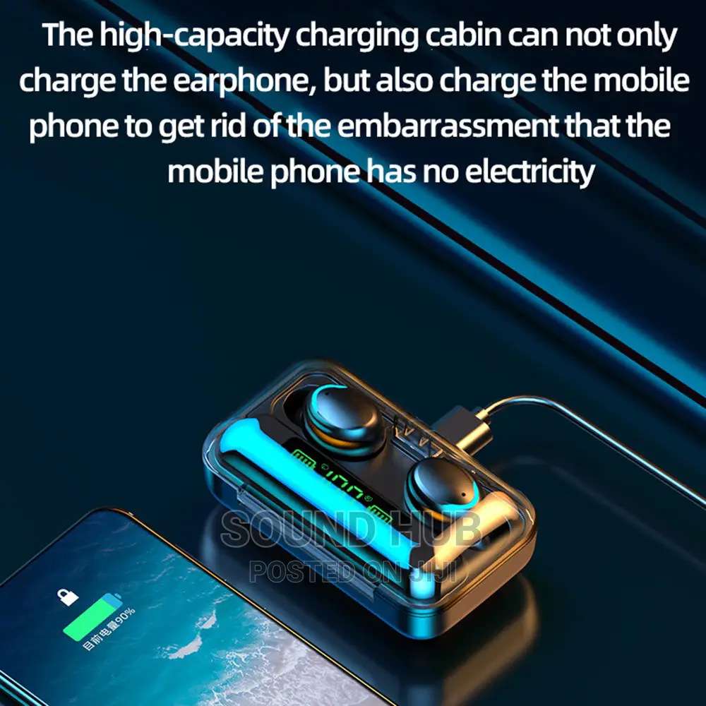 Tws Ear Buds With Power Bank