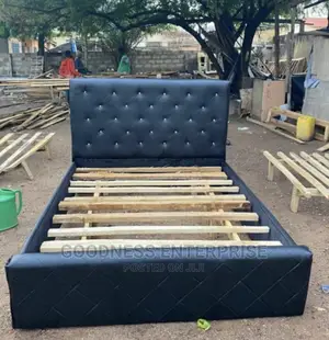 Solid Double Bed Frame
