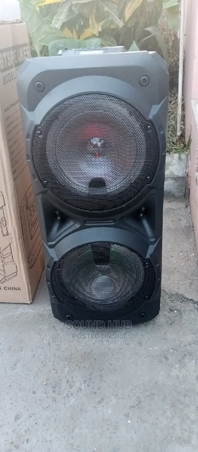 8" X 2 Portable Rechargeable Speaker