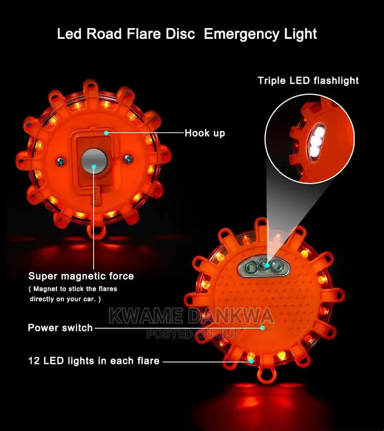 Driver/Rider Safety Flashing Warning/Sos Lights