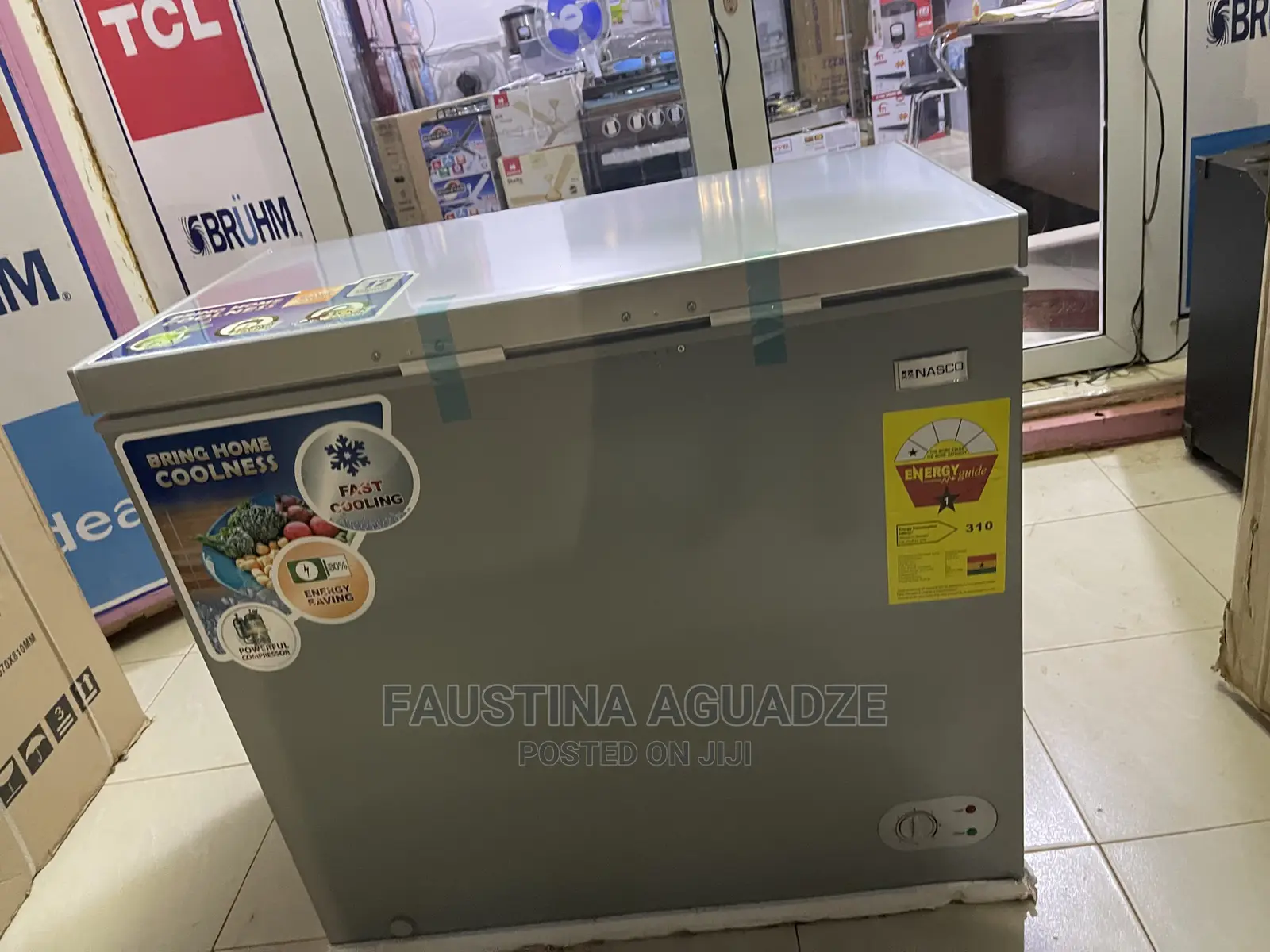 Nasco 202 Litres Chest Freezer
