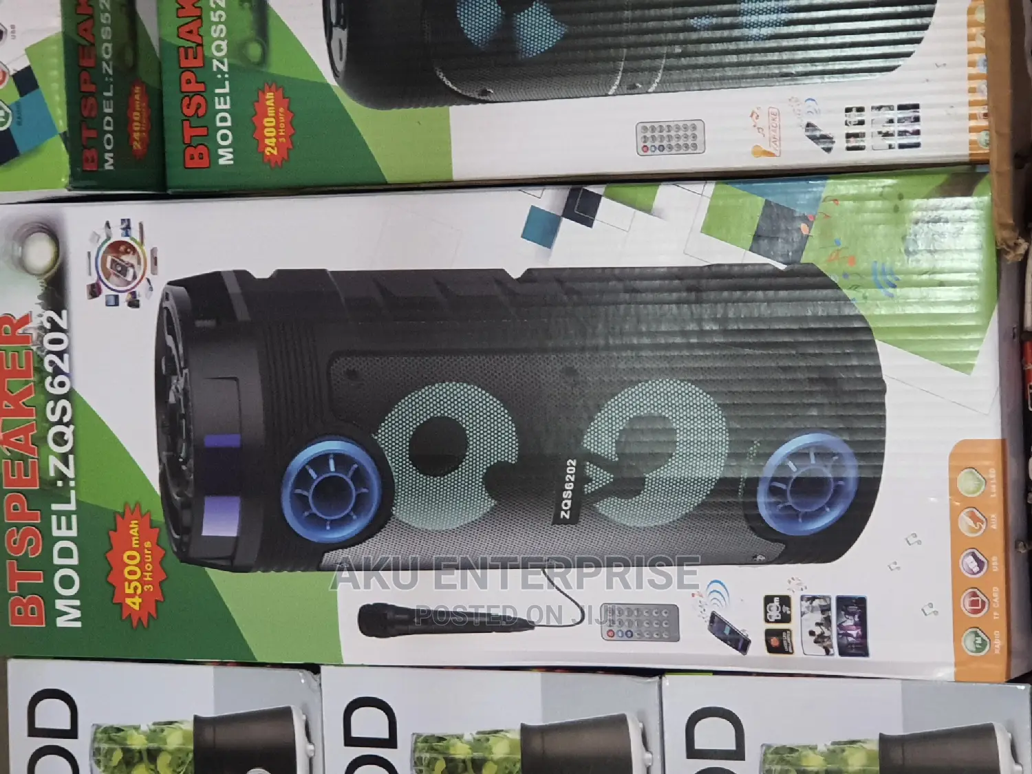 Bt Speaker With Mic, Big Size