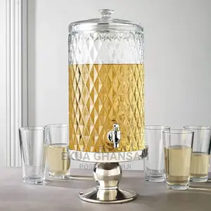 7.6L Glass Juice Dispenser