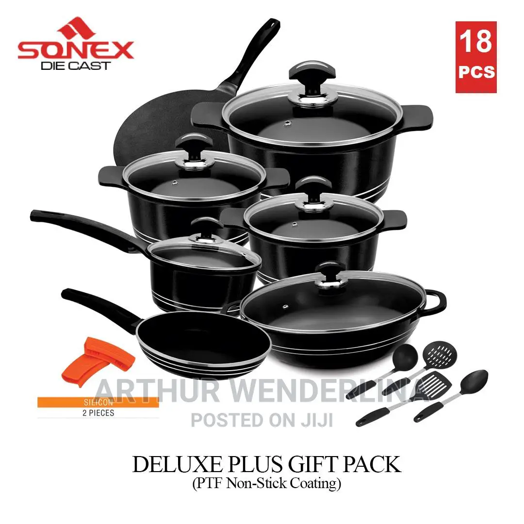 Sonex Diecast 7 Set Non_ Stick Cooking Untensils(18pieces)