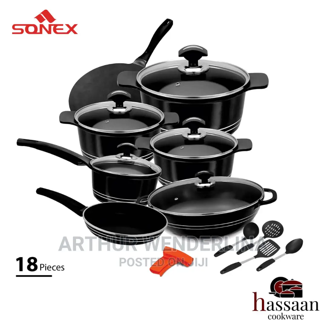 Sonex Diecast 7 Set Non_ Stick Cooking Untensils(18pieces)