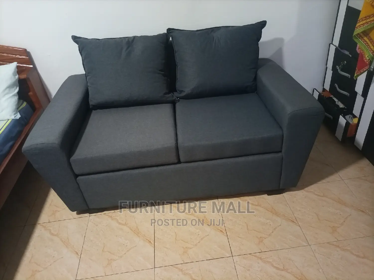 New Gray Two in One Sofa. Free Delivery