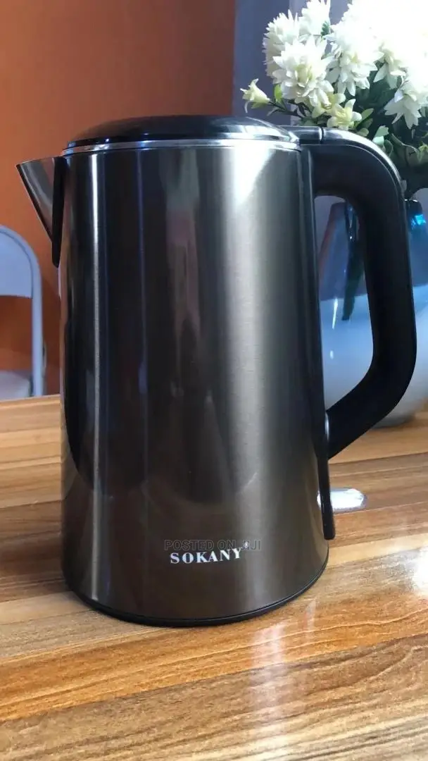 High Quality Sokany 2.2L Black Kettle