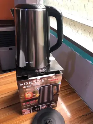 High Quality Sokany 2.2L Black Kettle
