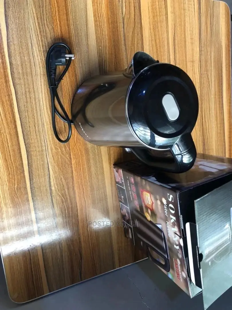 High Quality Sokany 2.2L Black Kettle