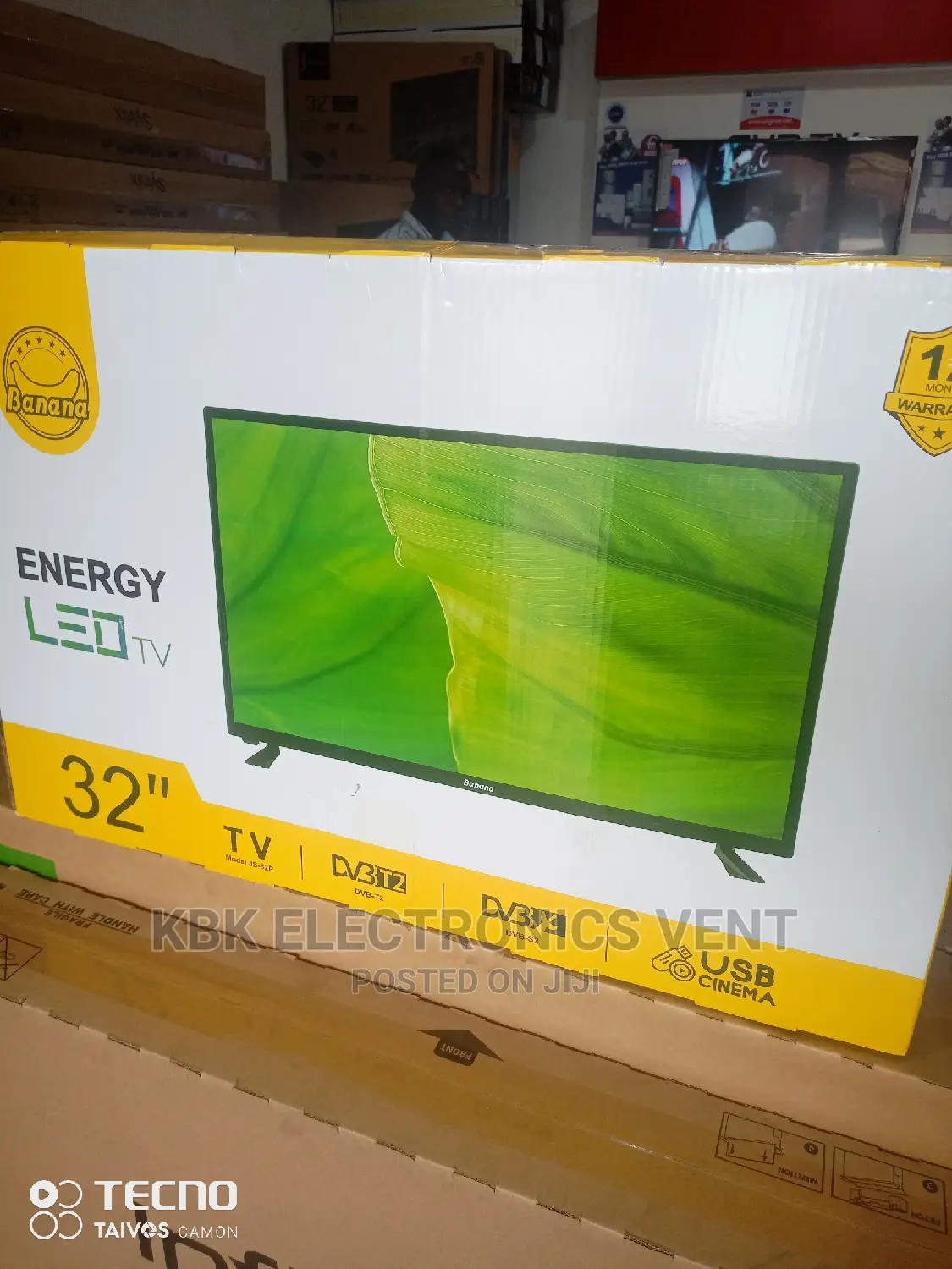 Banana 32" Satellite Digital Led TV