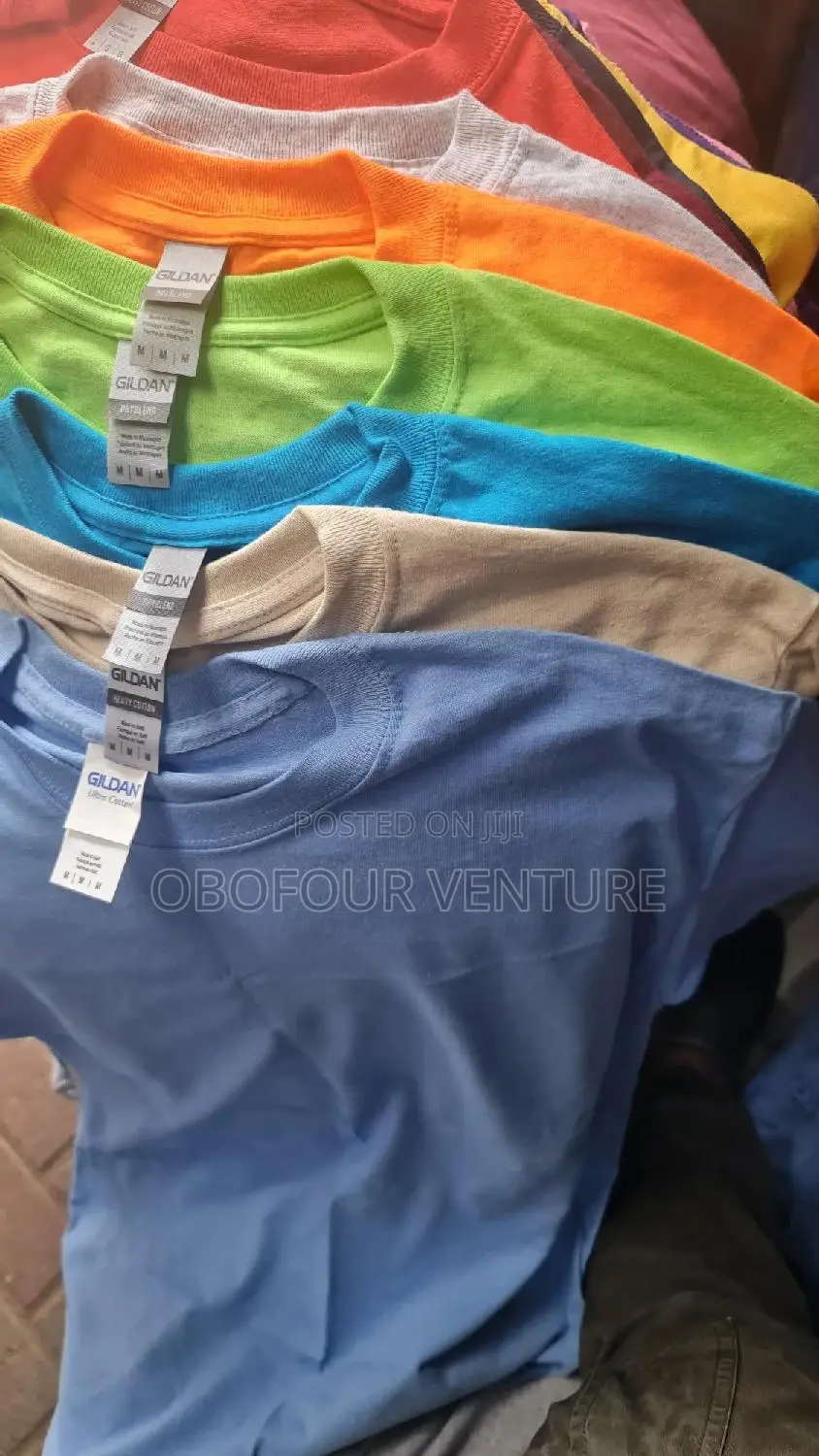 Quality Pure Cotton Gildan T-shirts.