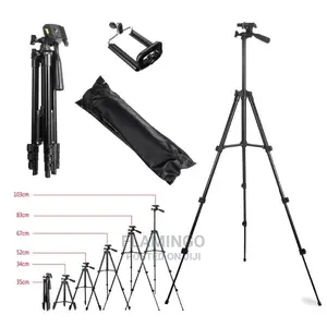 Retractable Tripod Stand for Digital SLR Camera Stand Black