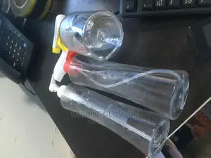 Spraying Rubbing Liquid Sanitizer Bottles With Sprayer
