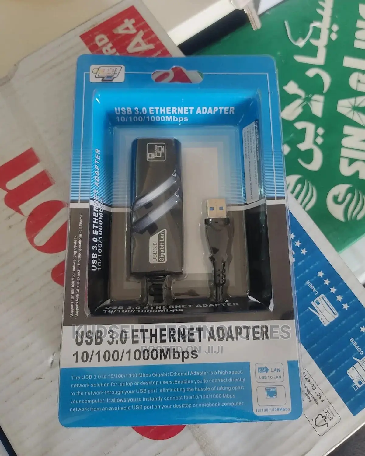 USB 3.0 Ethernet Adapter Gigabit Lan 10/100/1000mbps