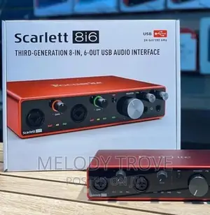 Focusrite Scarlett 8i6 3rd Gen USB Audio Interface