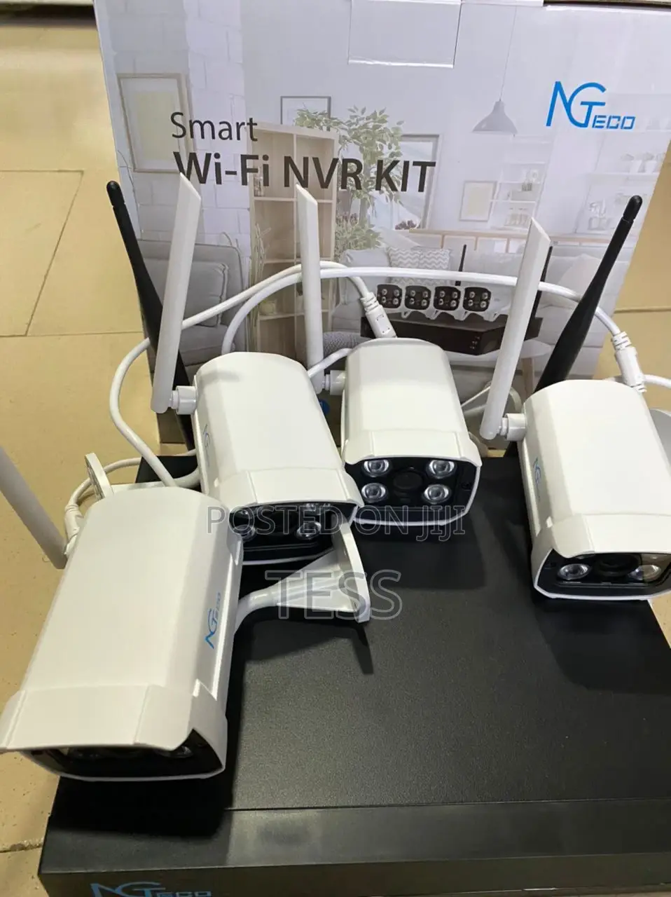 Ngteco 4 Channel Smart Wifi NVR Kit (3mp)