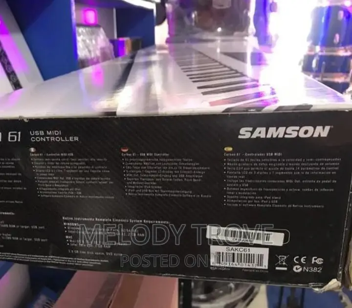 Samson Studio Keyboard 61 Keys