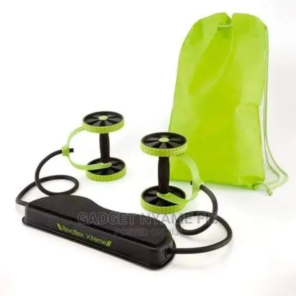 Revoflex Extreme + Free Skipping Rope - Black/Green