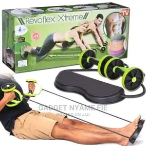 Revoflex Extreme + Free Skipping Rope - Black/Green
