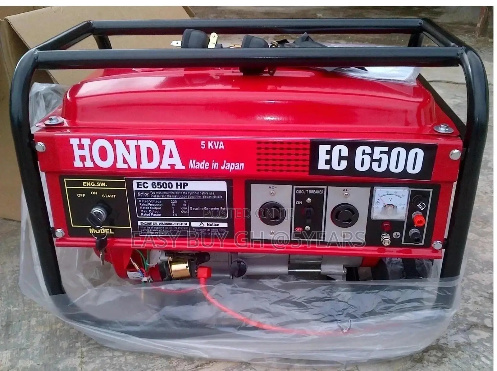 Generator Generator Honda 5KVA Honda Generator