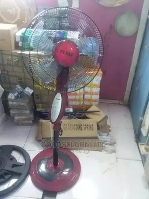Elbee Remote Standing Fan