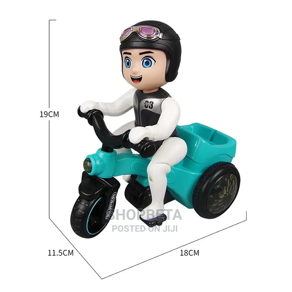 Electric Bike With Music , Led Light and Doll