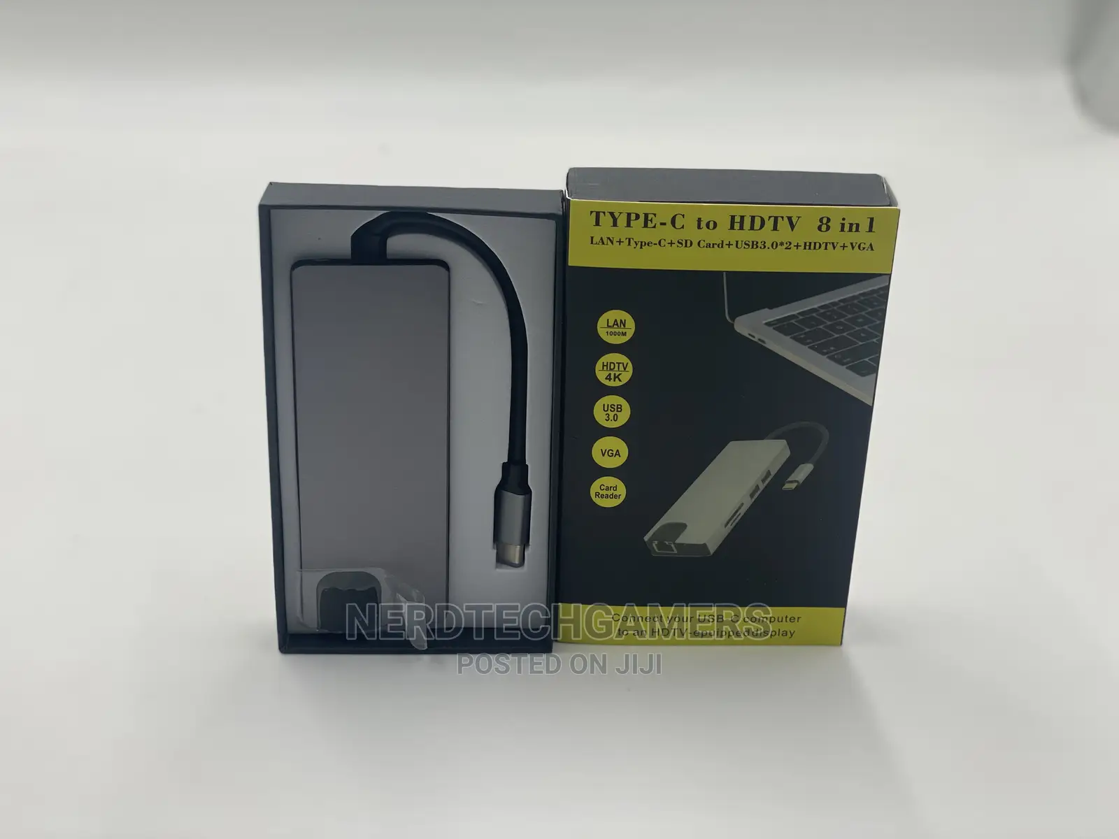USB-C to HDTV 8 in 1