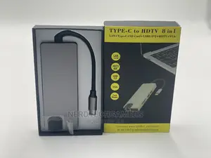 USB-C to HDTV 8 in 1
