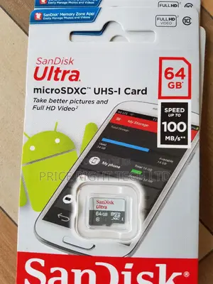 Brand New 64gb Sandisk Ultra Memory Card
