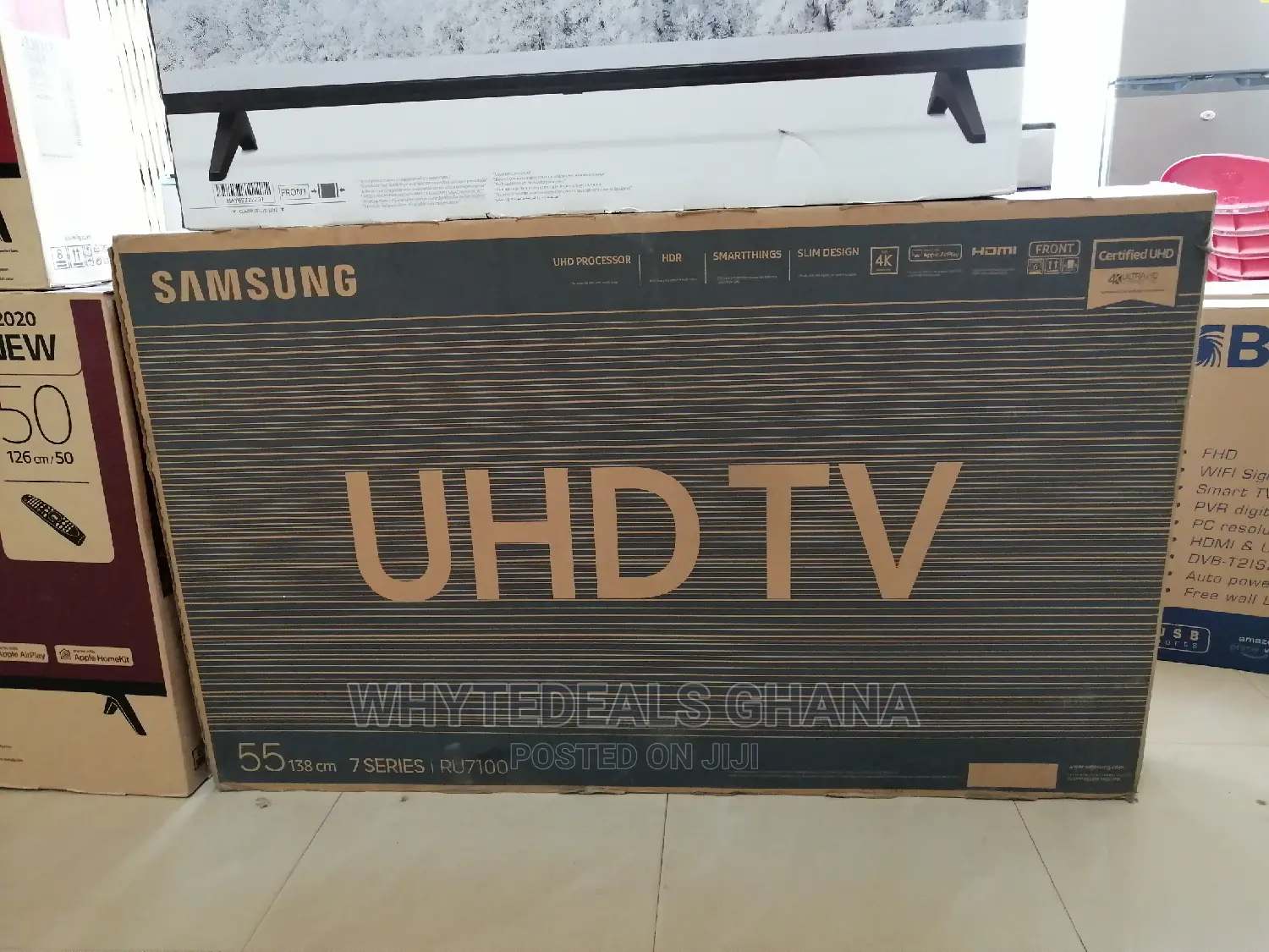 Samsung 55 Inch Uhd 4K Slim Crystal Smart LED TV 2021