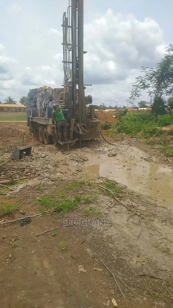 Borehole Construction in Aburi, Mamfe, Etc