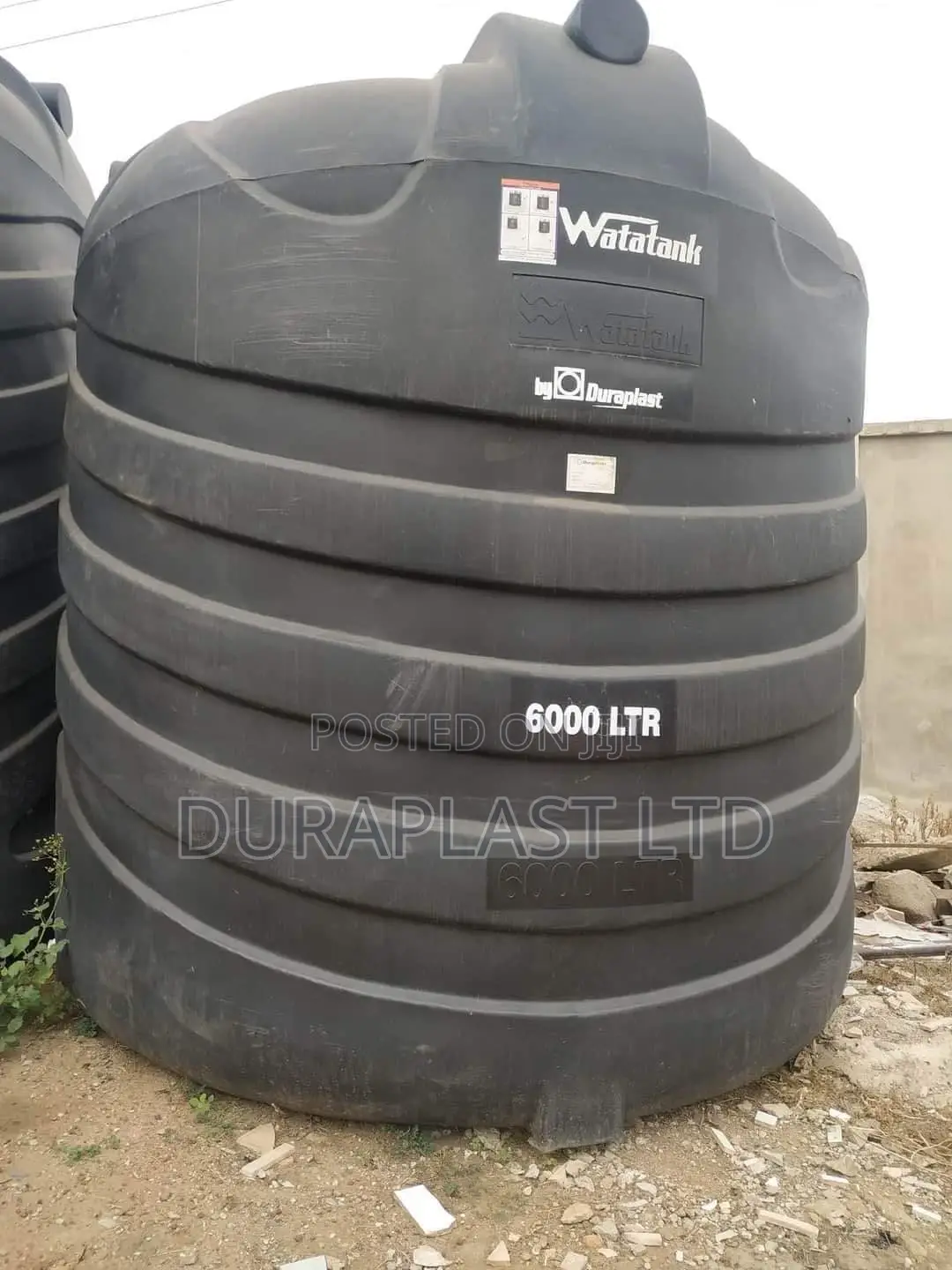 6000 Litres Water Tank Sales and Delivery From Duraplast
