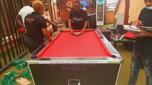 Marble Coin Operated Pool Table