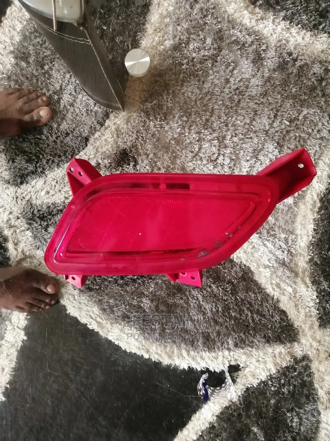 Hyundai Veloster Back Bumper Reflector - Right Side